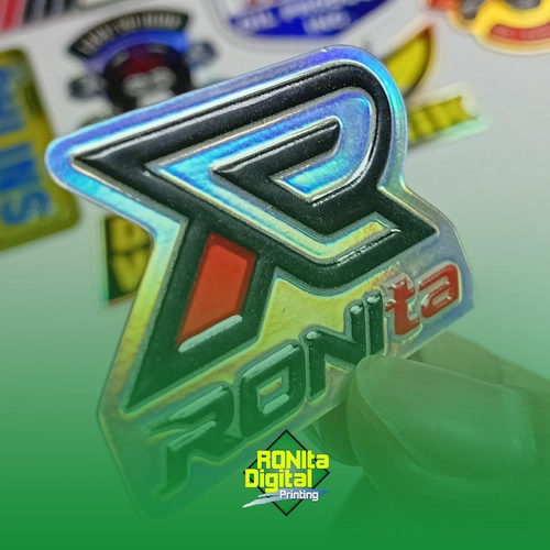 Stiker Emboss Digital Hologram