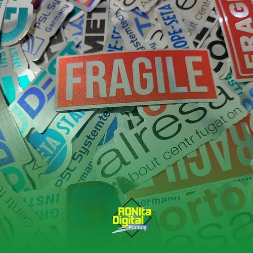 Stiker Chrome Maxdecal UV PSH CMYK Diecut